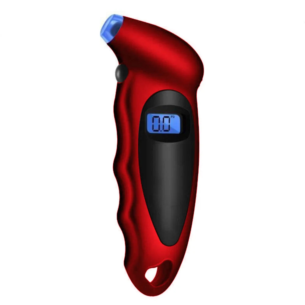 Digital Tyre Pressure Gauge - Backlit LCD Display 150 PSI