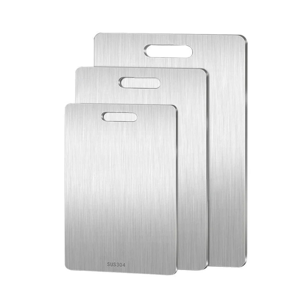 Stainless Steel Cutting Board - Double Sided 316 Grade
