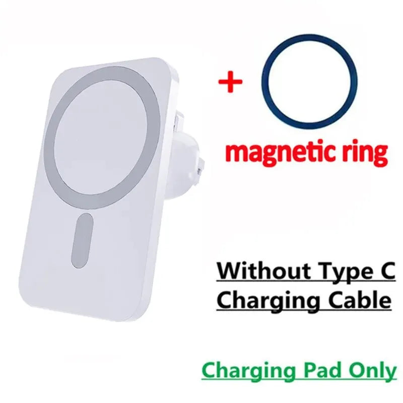 Magnetic Car Wireless Charger - 30W Fast Charging iPhone Mount