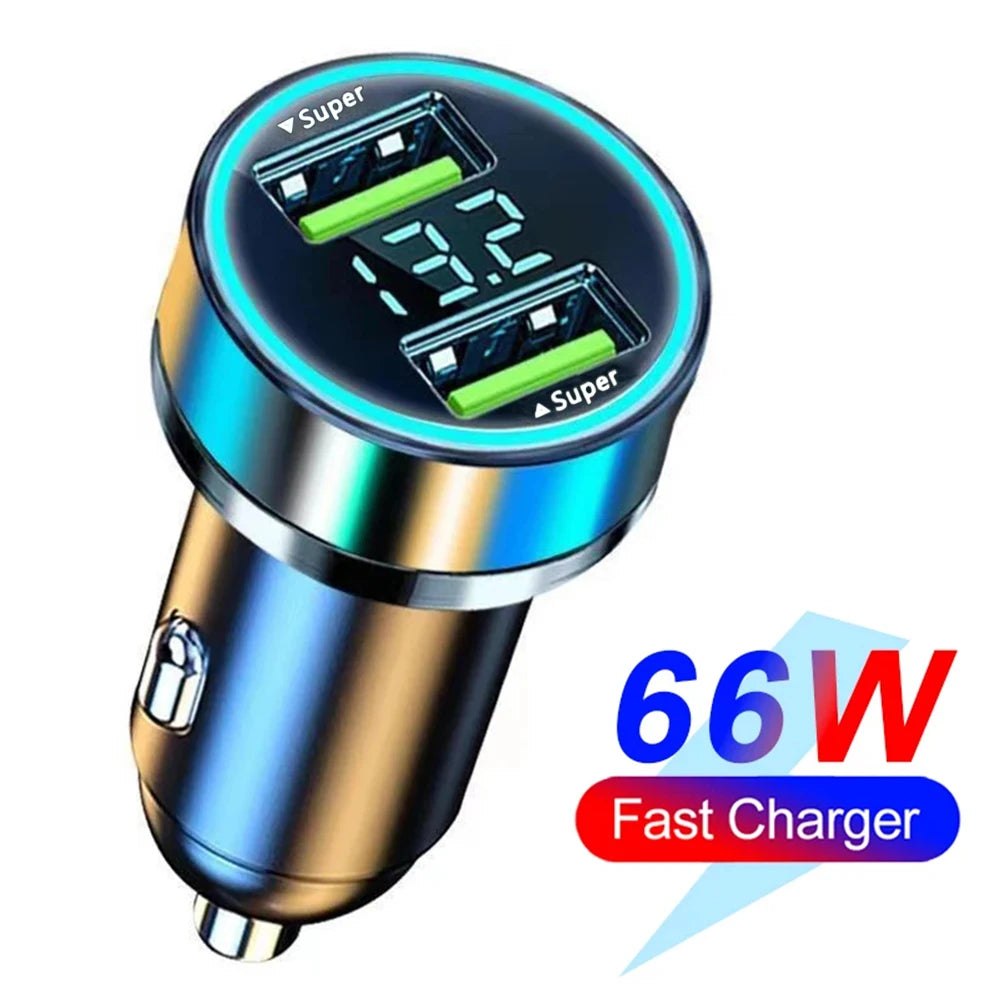 Car Charger 250W - 6 Port USB-C PD Fast Charging
