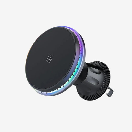 Magnetic Car Wireless Charger 30W - iPhone 12-15 Mount