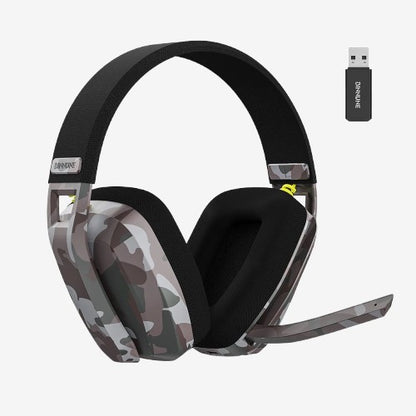 Wireless Gaming Headset - 2.4GHz & Bluetooth with Mic