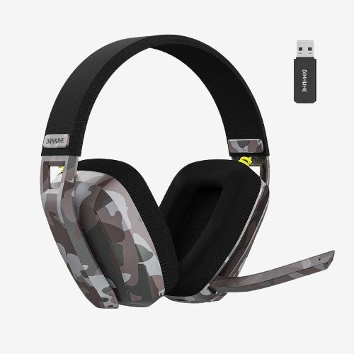 Wireless Gaming Headset - 2.4GHz & Bluetooth with Mic