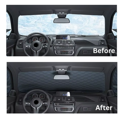All-Season Windshield Cover - Stops Ice Scraping & Interior Heat