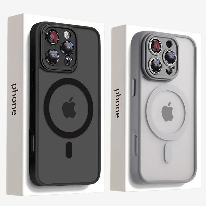 iPhone Case MagSafe Compatible - Wireless Charging Shockproof