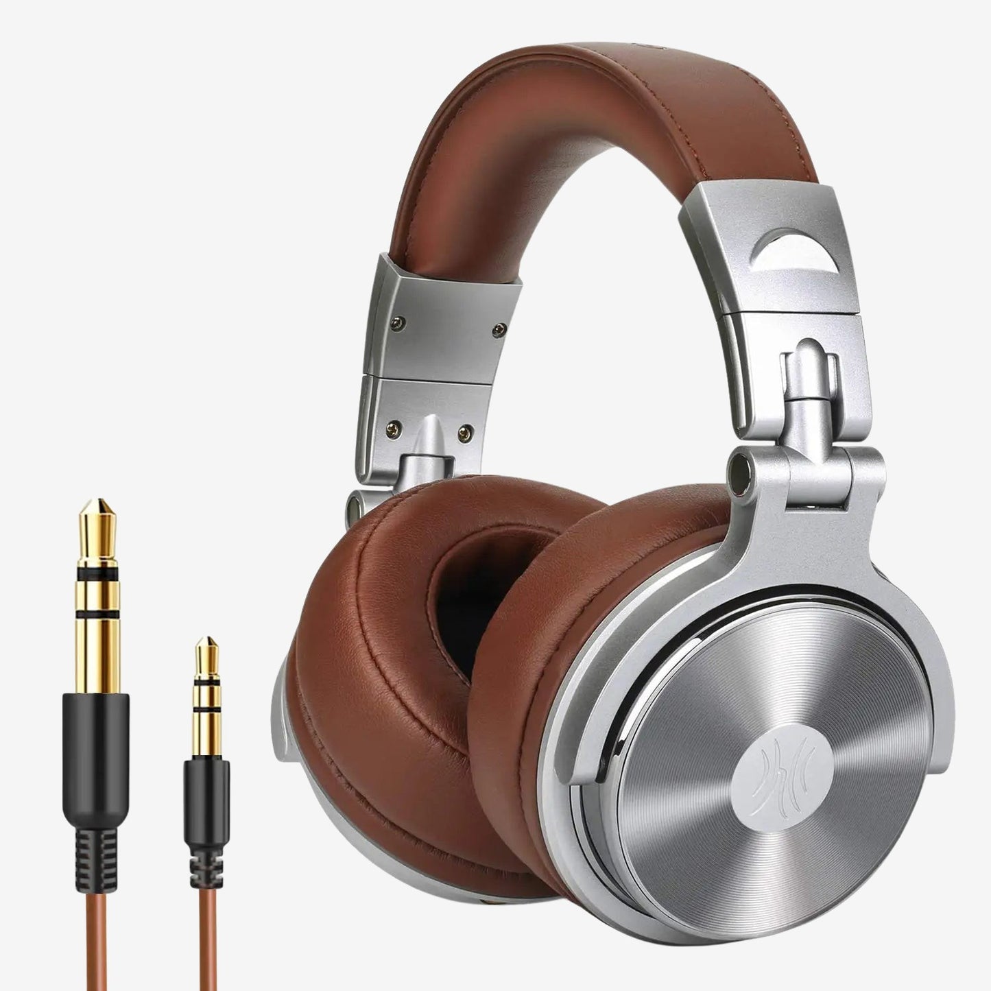 DJ Studio Headphones - Professional Over Ear with Mic 50mm