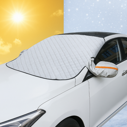 All-Season Windshield Cover - Stops Ice Scraping & Interior Heat