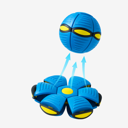 Magic Flying Saucer Ball - Transforming LED Toy