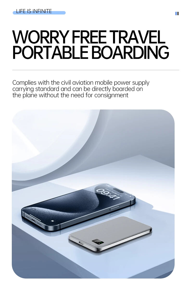 MagSafe Power Bank 10,000mAh - Magnetic Wireless Charging