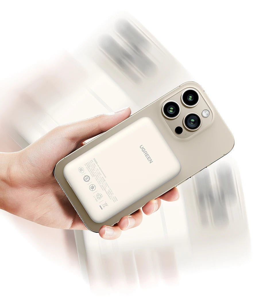 Magnetic Wireless Power Bank 10,000mAh - 20W Fast Charging