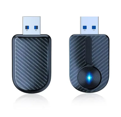 New Pionray 2 in 1 Wireless CarPlay Adapter&Android Auto Wireless Adapter, 5Ghz WiFi Type-C/USB Plug Play CarPlay Wireless