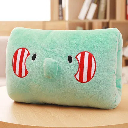 Kids Plush Hand Warmer Pillow - Cute Animal Design Gift