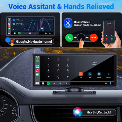 Portable CarPlay Screen 7/10 Inch - Wireless Android Auto