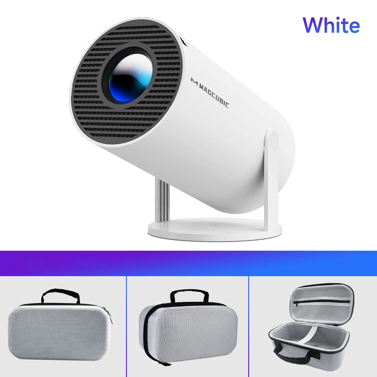 4K Portable Projector 290 ANSI - Android 11 WiFi 6 Cinema