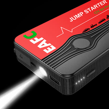 Car Jump Starter 600A 12V - 12000mAh Power Bank LED Light