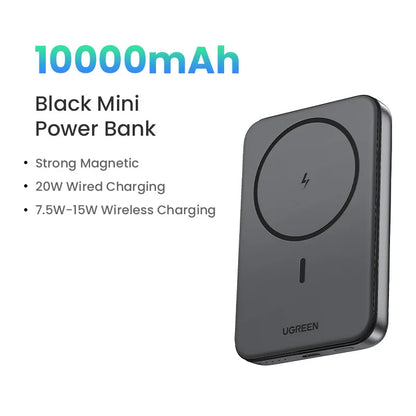 Magnetic Wireless Power Bank 10,000mAh - 20W Fast Charging
