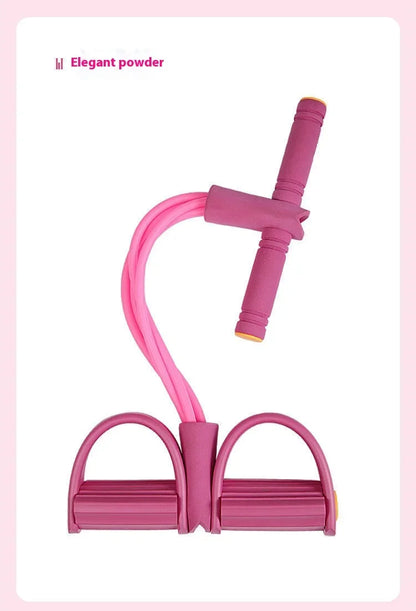 Multifunction Tension Rope Resistance Band Elastic Pedal Puller for Leg Stretching Slimming Training Portable Fitness Equipment