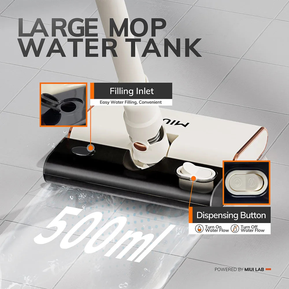 Wet & Dry Vacuum Cleaner - 18000Pa Suction with Mopping