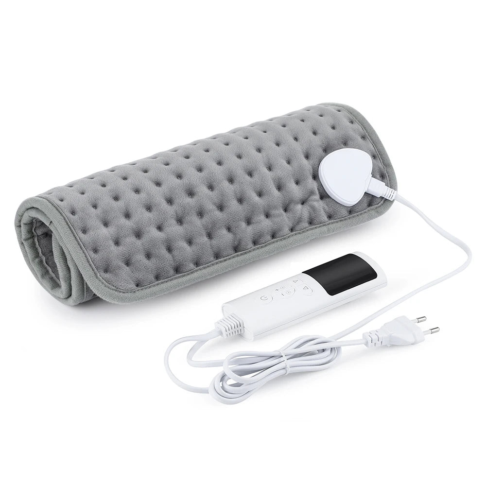 Electric Heating Pad 60x30cm - 9 Temperature Settings Timer