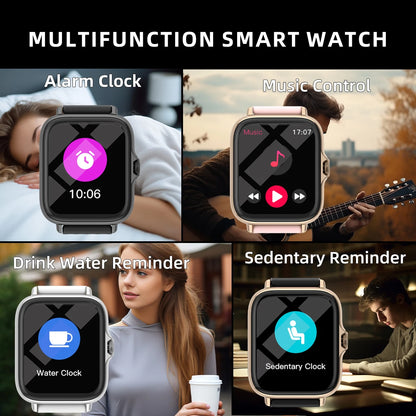 Smart Watch 1.83" - Call Answer Sleep Monitor Waterproof
