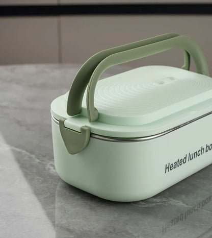 Electric Lunch Box 1L - Stainless Steel Food Warmer Heater