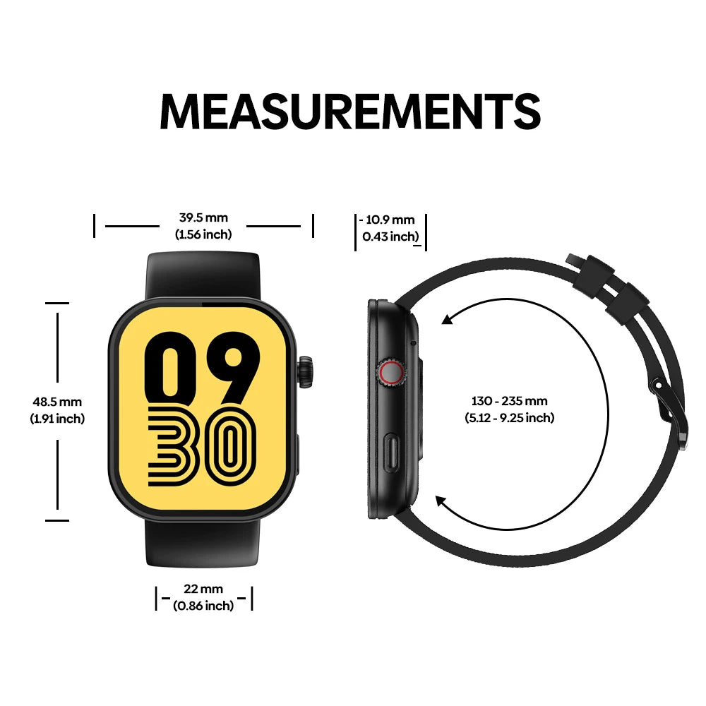 Smart Watch 2.03'' Voice Calling - Fitness Tracker for Men Women