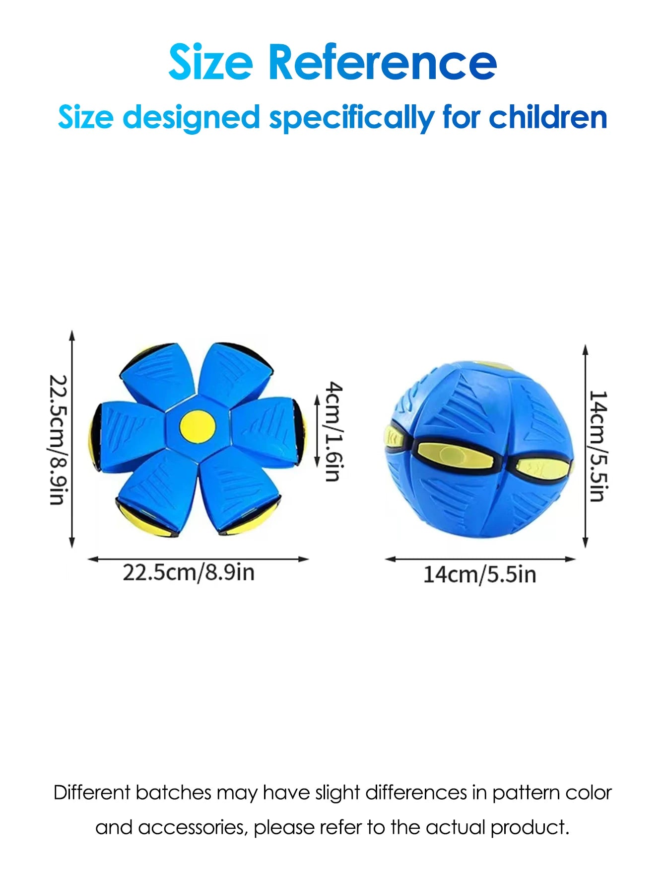 Magic Flying Saucer Ball - Transforming LED Toy