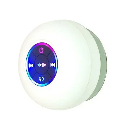 Bluetooth Shower Speaker - Waterproof IPX4 with Suction Cup