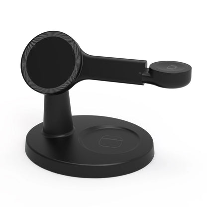 3 In 1 Magnetic Wireless Charger Stand For Magsafe iPhone 16 15 14 13 Pro Max Apple Watch 9 8 AirPods Pro Fast Charging Station