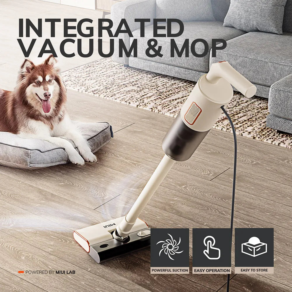 Wet & Dry Vacuum Cleaner - 18000Pa Suction with Mopping