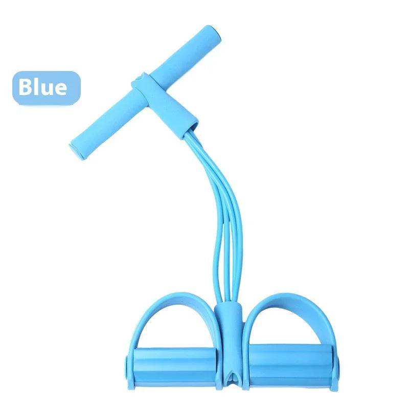 Multifunction Tension Rope Resistance Band Elastic Pedal Puller for Leg Stretching Slimming Training Portable Fitness Equipment