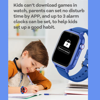 Kids GPS Smart Watch - 4G Video Calling & SOS Emergency Alert