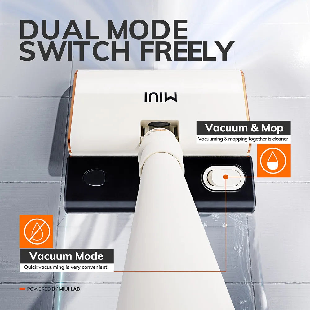 Wet & Dry Vacuum Cleaner - 18000Pa Suction with Mopping