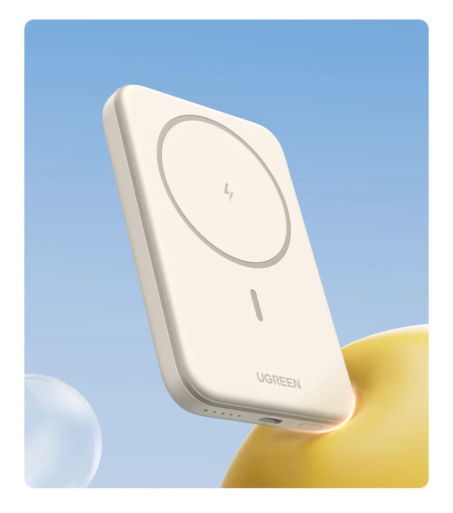 Magnetic Wireless Power Bank 10,000mAh - 20W Fast Charging