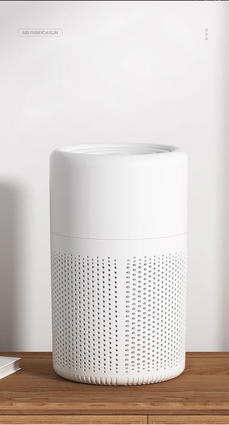 Mini Desktop Air Purifier - HEPA Filter H13 USB-C Portable