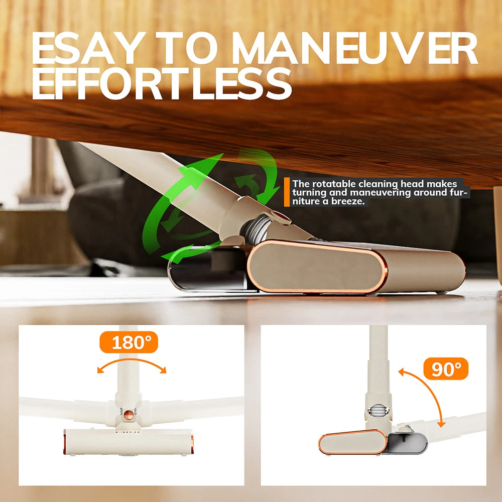 Wet & Dry Vacuum Cleaner - 18000Pa Suction with Mopping