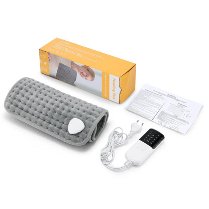 Electric Heating Pad 30x60cm - 9 Temperature Levels Back Warmer