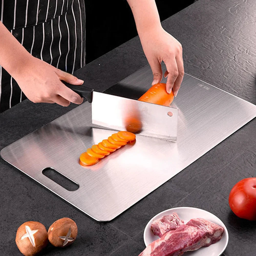 Stainless Steel Cutting Board - Double Sided 316 Grade