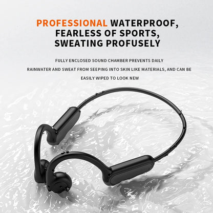 Bone Conduction Headphones - Bluetooth Sports Earphones Waterproof