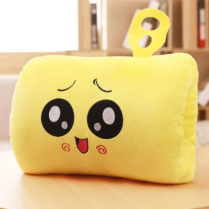 Kids Plush Hand Warmer Pillow - Cute Animal Design Gift