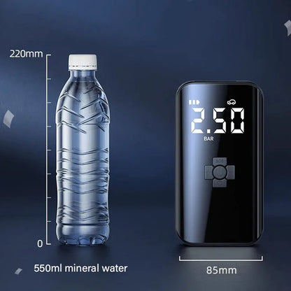 Wireless Car Tyre Inflator - Portable Air Compressor 150PSI