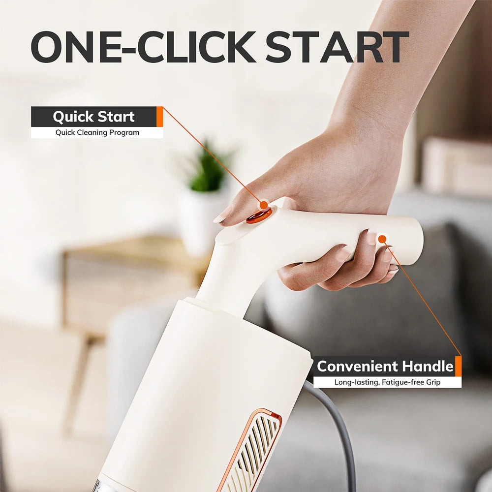 Wet & Dry Vacuum Cleaner - 18000Pa Suction with Mopping