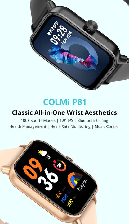 Smart Watch Voice Calling - 1.9" Screen Health Monitor IP68
