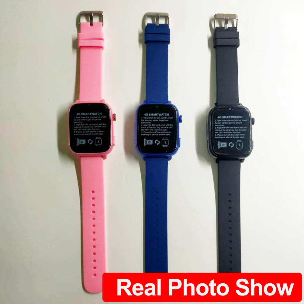 Kids GPS Smart Watch - 4G Video Calling & SOS Emergency Alert