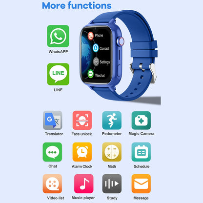 Kids GPS Smart Watch - 4G Video Calling & SOS Emergency Alert
