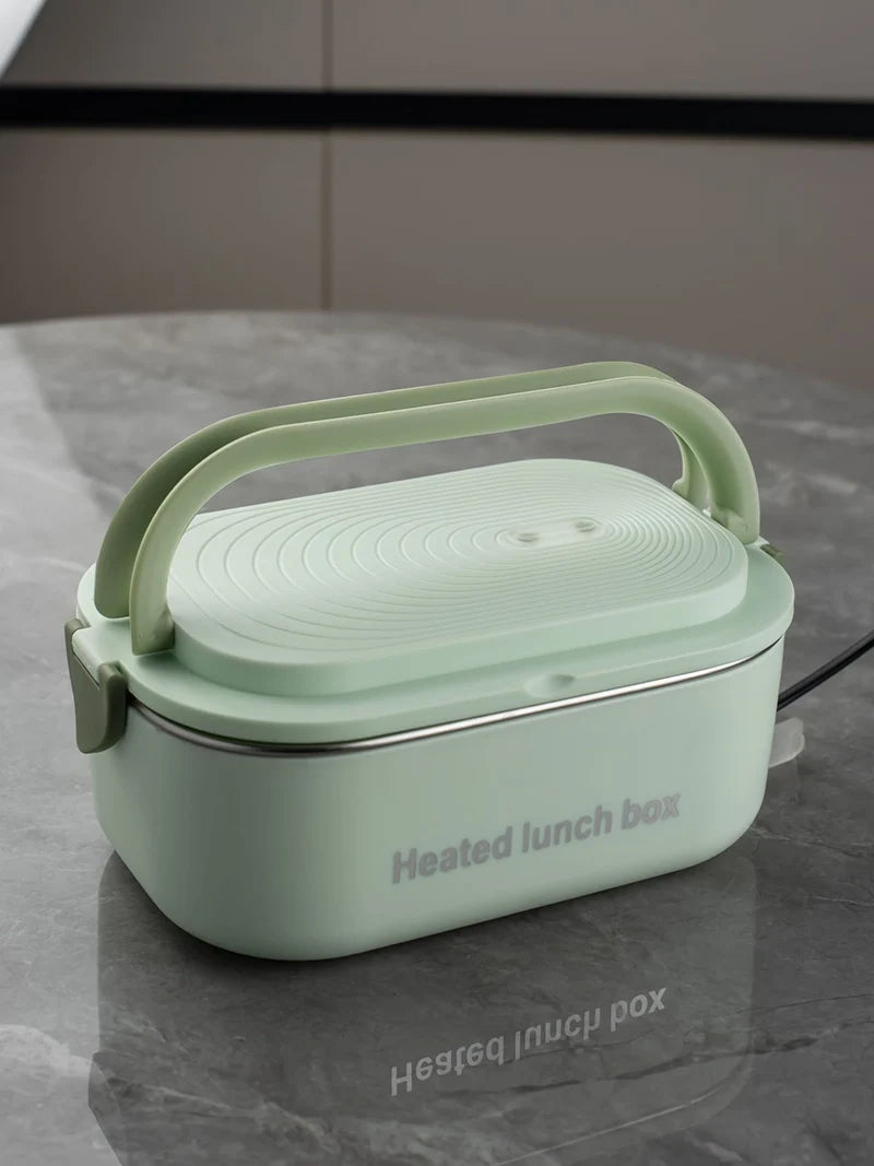Electric Lunch Box 1L - Stainless Steel Food Warmer Heater