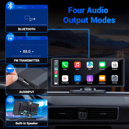 Portable CarPlay Screen 7/10 Inch - Wireless Android Auto