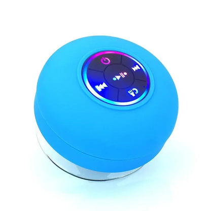 Bluetooth Shower Speaker - Waterproof IPX4 with Suction Cup