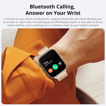 Smart Watch Voice Calling - 1.9" Screen Health Monitor IP68