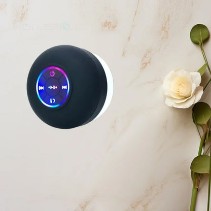 Bluetooth Shower Speaker - Waterproof IPX4 with Suction Cup